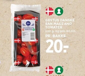 Gestus danske san marzano tomater