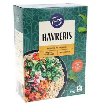 Fazer 2 x havreris 1kg