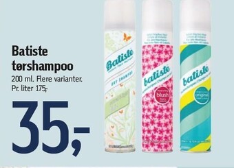 Føtex Batiste tørshampoo tilbud