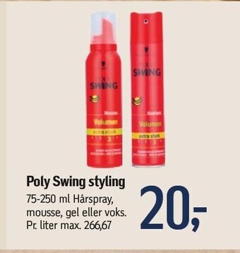 Føtex Poly swing styling tilbud