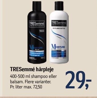 Føtex Tresemmé hårpleje tilbud