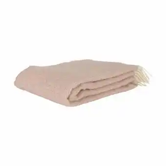 Imerco Rosenhills væveri ida plaid - b 120 x l 170 cm - 100% uld - rosa tilbud