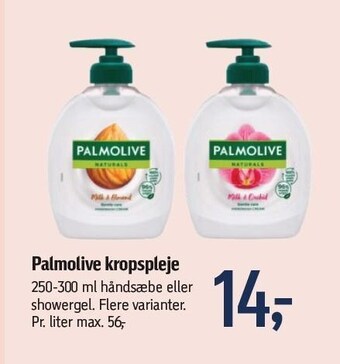 Palmolive kropspleje