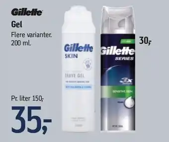 Gillette gel