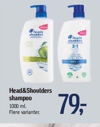 Head &shoulders shampoo