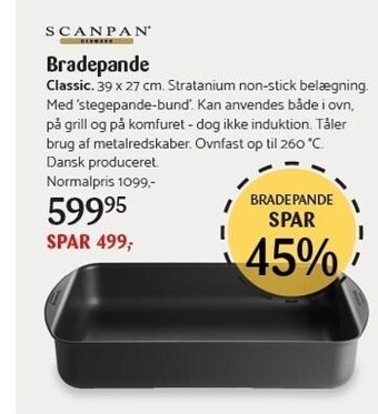 Kop & Kande Scanpan bradepande tilbud