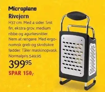 Kop & Kande Microplane rivejern tilbud