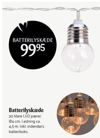 Batterilyskæde