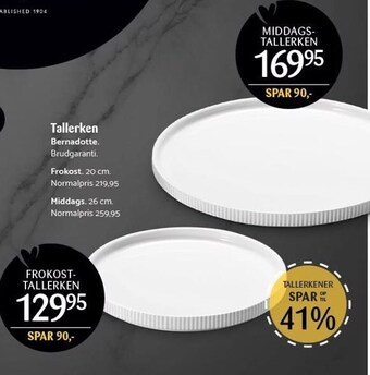 Kop & Kande Georg jensen tallerken tilbud