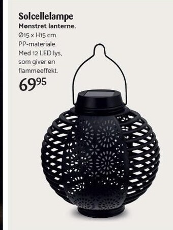 Kop & Kande Solcellelampe tilbud