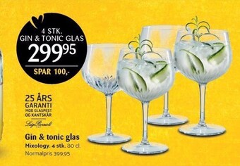 Kop & Kande Gin & tonic glas tilbud