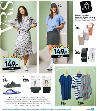 Bilka Tøj og sko tilbud
