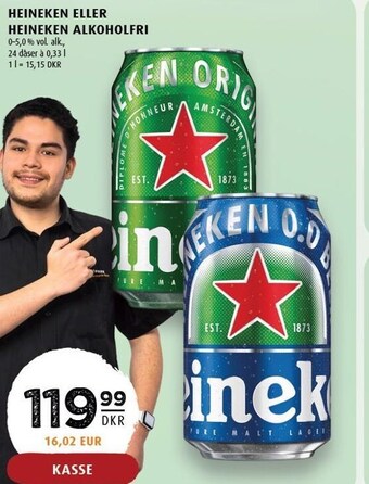 Scandinavian Park Heineken eller heineken alkoholfri tilbud