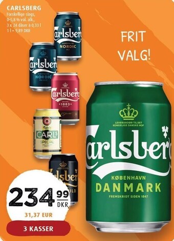 Scandinavian Park Carlsberg tilbud