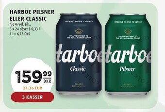 Scandinavian Park Harboe pilsner eller classic tilbud