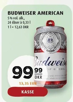 Scandinavian Park Budweiser american tilbud