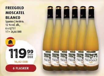 Scandinavian Park Freegold moscatel blanco tilbud
