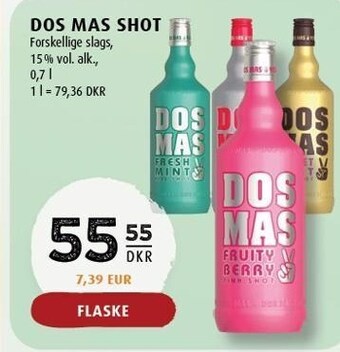 Scandinavian Park Dos mas shot tilbud