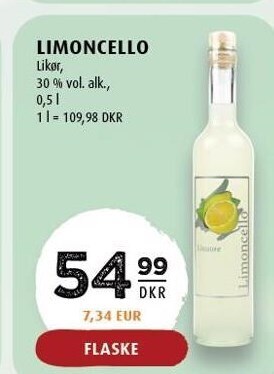 Scandinavian Park Limoncello tilbud