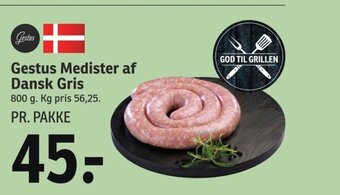SPAR Gestus Medister af Dansk Gris tilbud