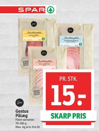 Gestus Pålæg