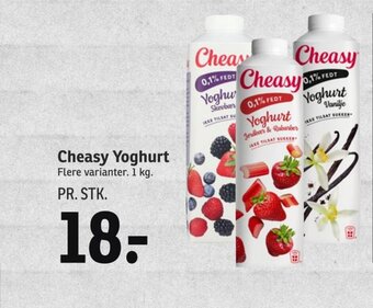 SPAR Cheasy Yoghurt tilbud