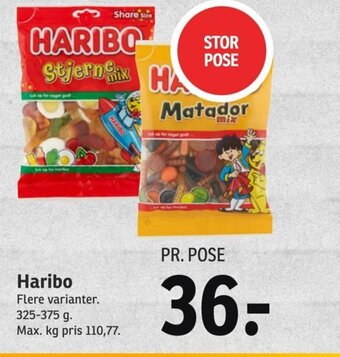 SPAR Haribo tilbud