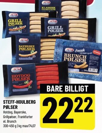 Løvbjerg STEFF-HOULBERG PØLSER tilbud