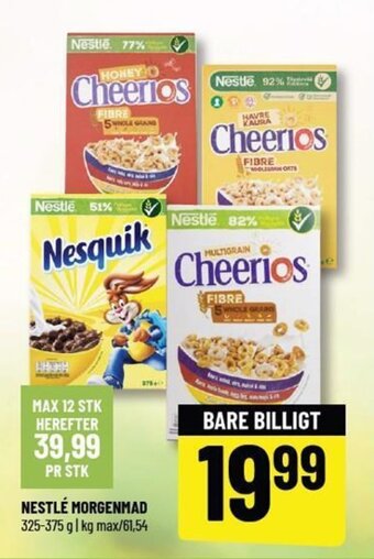 Løvbjerg NESTLÉ MORGENMAD tilbud