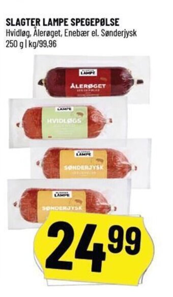 Løvbjerg SLAGTER LAMPE SPEGEPØLSE tilbud
