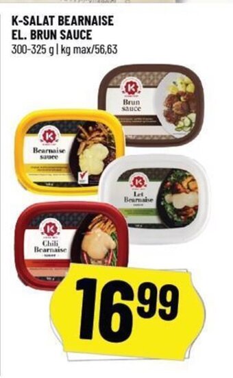 K-SALAT BEARNAISE EL. BRUN SAUCE