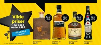 Bilka På udvalgt spiritus tilbud
