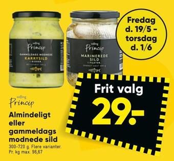 Almindeligt eller gammeldags modnede sild