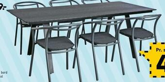 Bilka Riverside bord tilbud