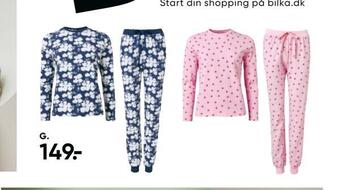 Bilka Pyjamas tilbud