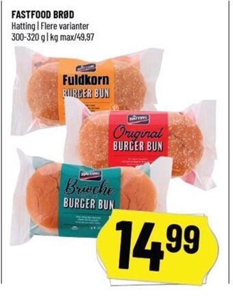 FASTFOOD BRØD