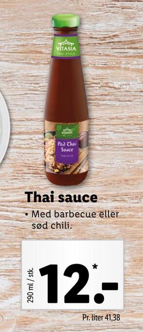 Lidl Thai sauce tilbud