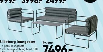 Bilka Silkeborg loungesofa tilbud