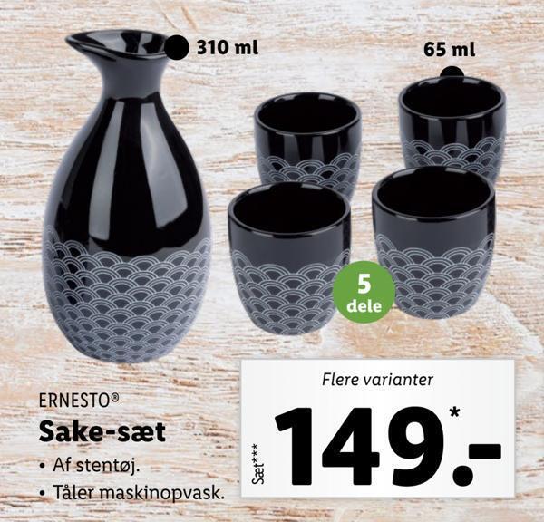 Sake sæt tilbud hos Lidl
