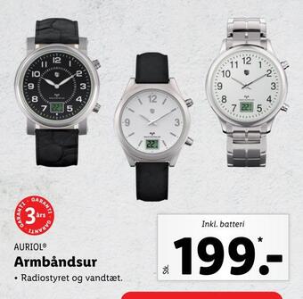 Lidl Armbåndsur tilbud