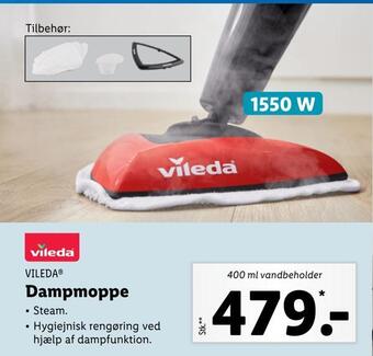 Lidl Dampmoppe tilbud