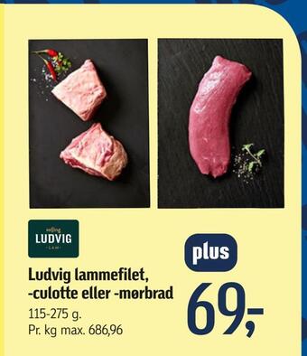Føtex Ludvig lammefilet, -culotte eller -mørbrad tilbud