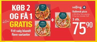 Føtex Italiensk pizza tilbud