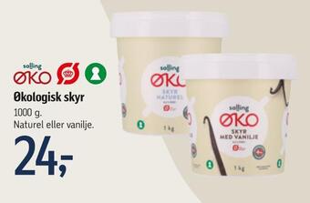 Føtex Økologisk skyr tilbud