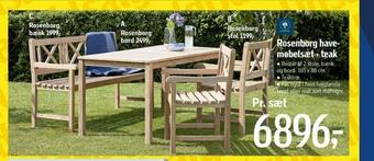 Føtex Rosenborg bænk tilbud