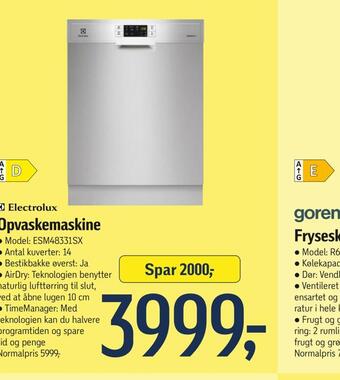 Føtex Opvaskemaskine tilbud