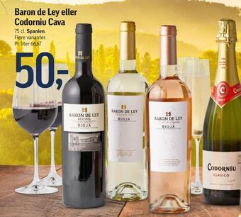 Føtex Baron de ley eller codorniu cava tilbud