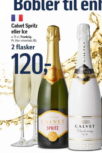 Føtex Calvet spritz eller ice tilbud