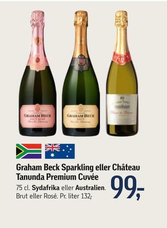 Graham beck sparkling eller château tanunda premium cuvée