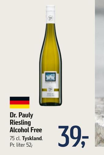 Føtex Dr. pauly riesling alcohol free tilbud